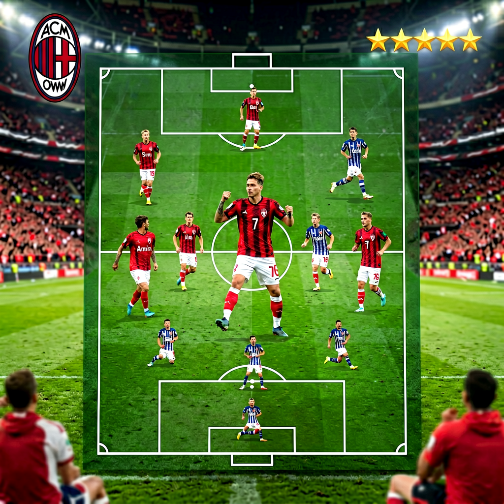 AC米兰战术板分析图
